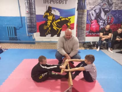 Донецкий Богатырь в гостях у «Пересвета»
