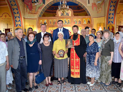 Храму Новочеркасска передали икону, которую во время войны немецкий солдат обменял на продукты