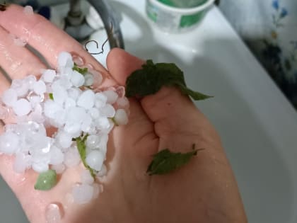 Точный прогноз: сегодня в Таганроге прошел град