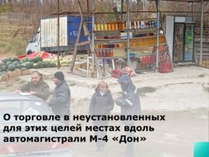 Борьба с незаконной торговлей на автомагистрали М4 «Дон»