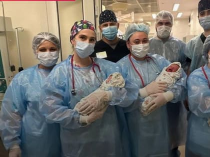 В Ростовском перинатальном центре родились тройни и двойня