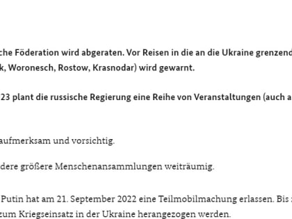 МИД ФРГ предостерег немцев от поездок в Ростов