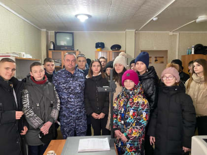 В гостях у полицейских
