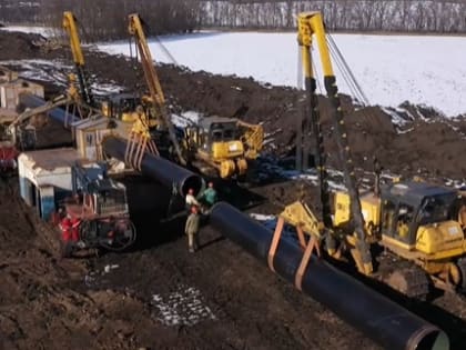 Водовод, соединяющий Ростовскую область и Донбасс, начнет работу в апреле текущего года