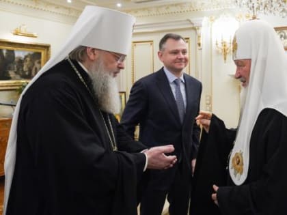 Важная встреча губернатора Ростовской области с Патриархом Кириллом