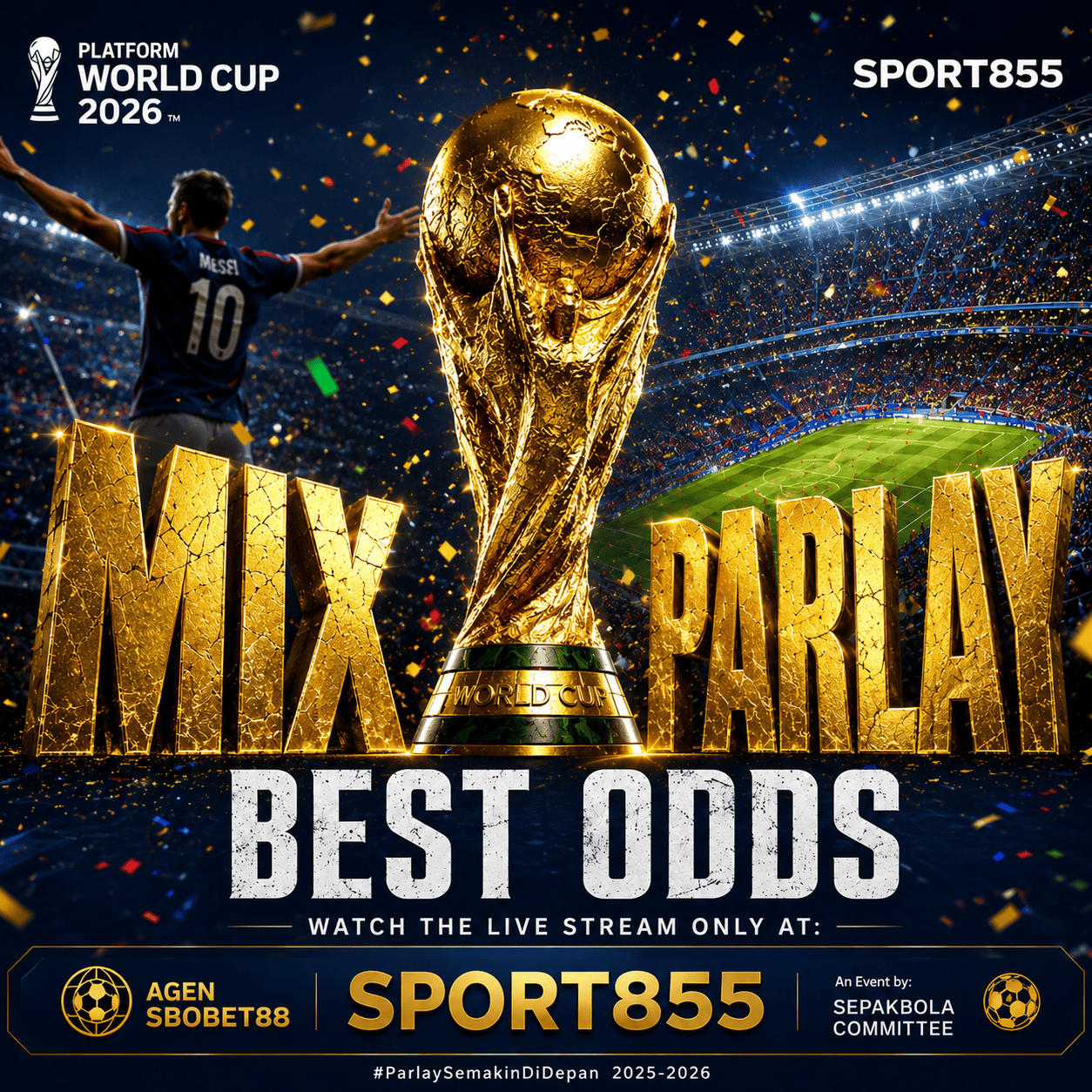 SPORT855  Link Situs Judi Bola Mix Parlay Resmi Terpercaya SBOBET Asia