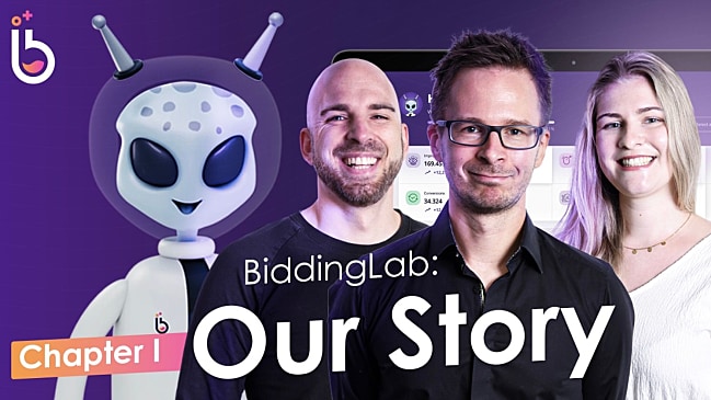 Thumbnail des ersten YouTube-Videos von BiddingLab