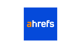 Logo von Ahrefs