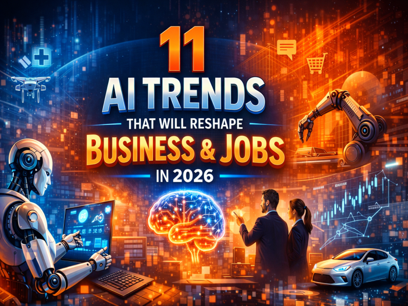 11 AI Trends That Will Reshape Business and Jobs in 2026