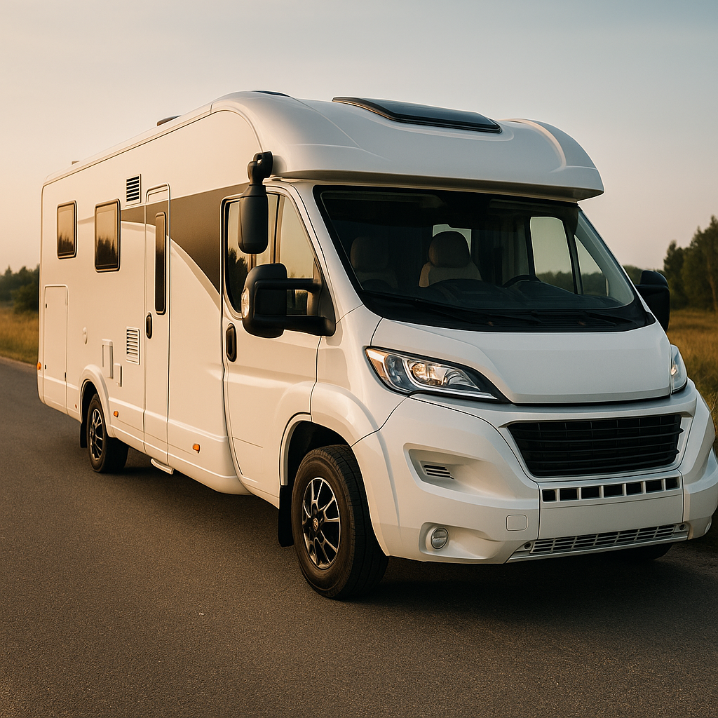 Campervan in daylight