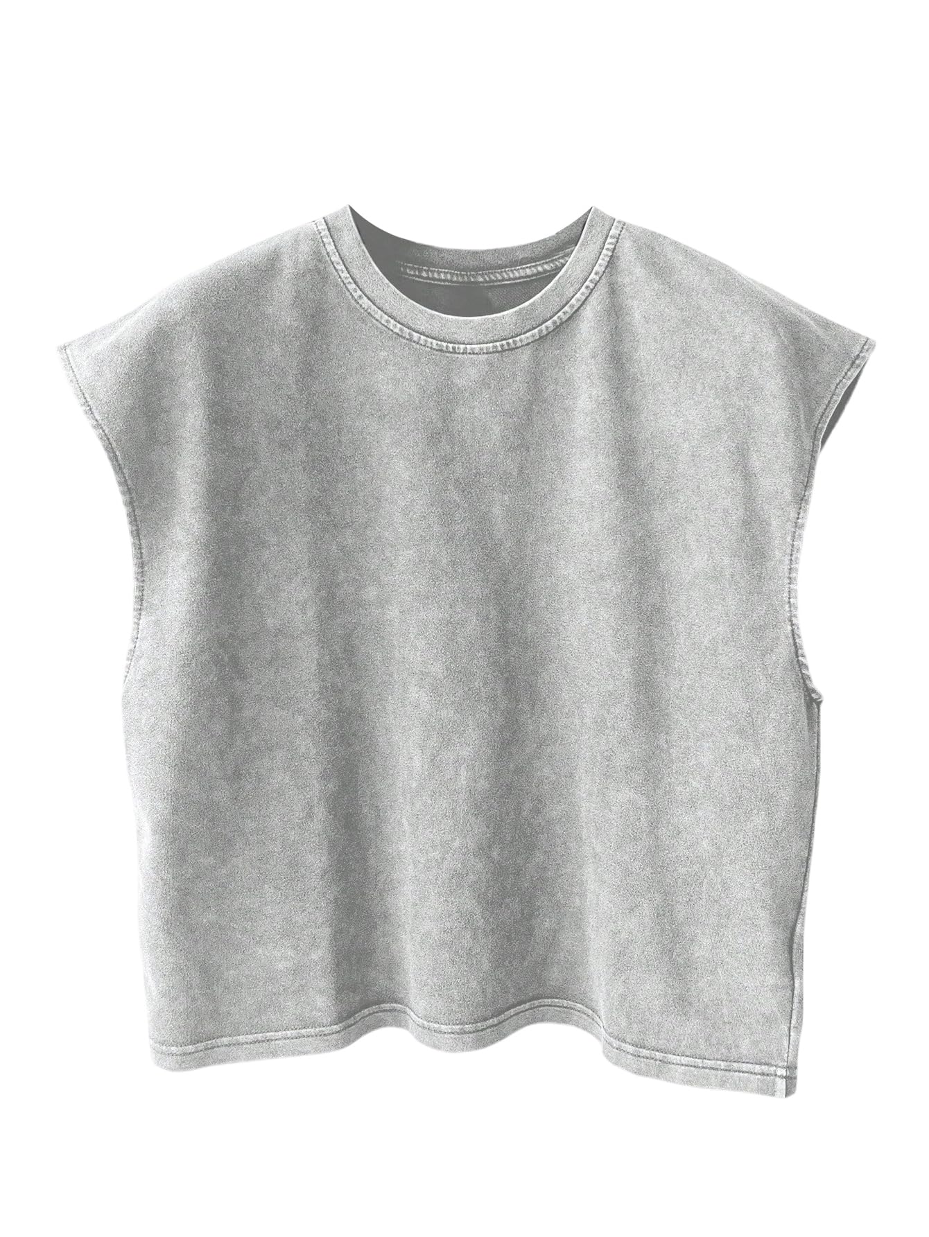 RoseSeek Men's Summer Washed Tank Top