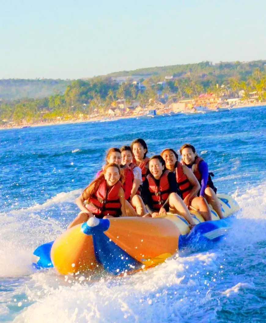 Boracay Banana Boat Ride 2