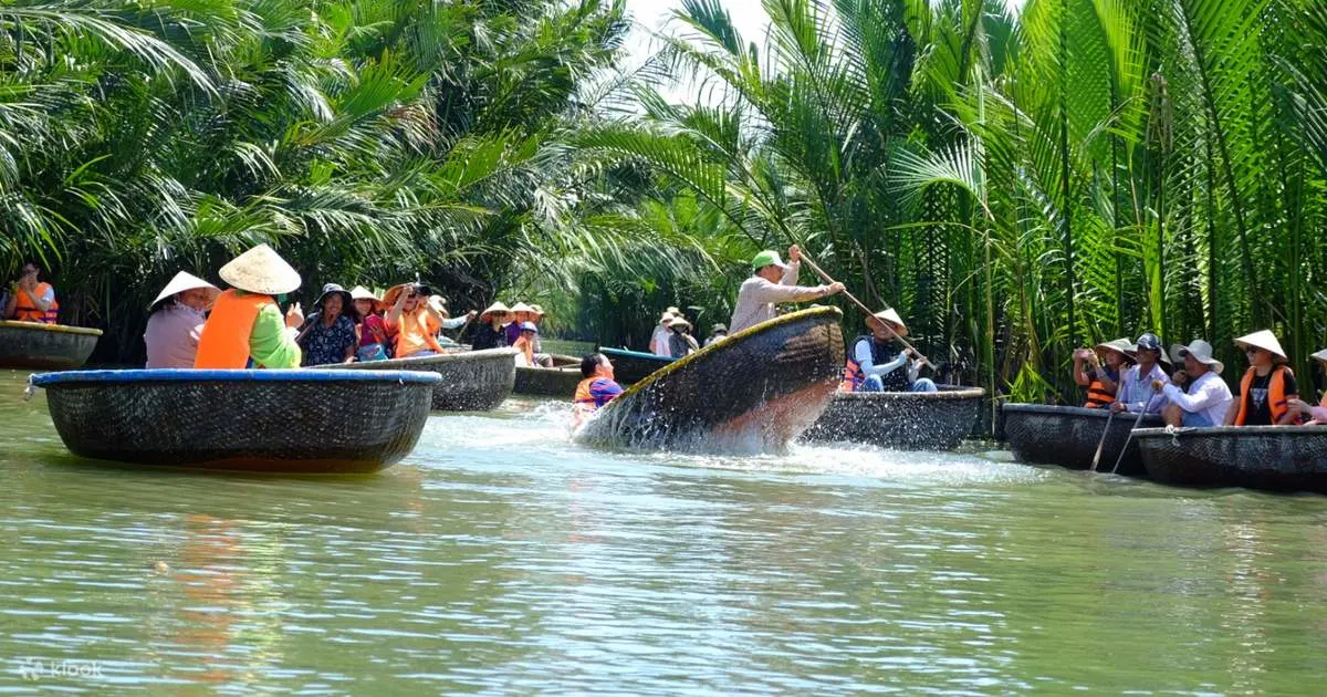 Coconut Forest Basket Boat - Enjoy The Basket Boat Rides image