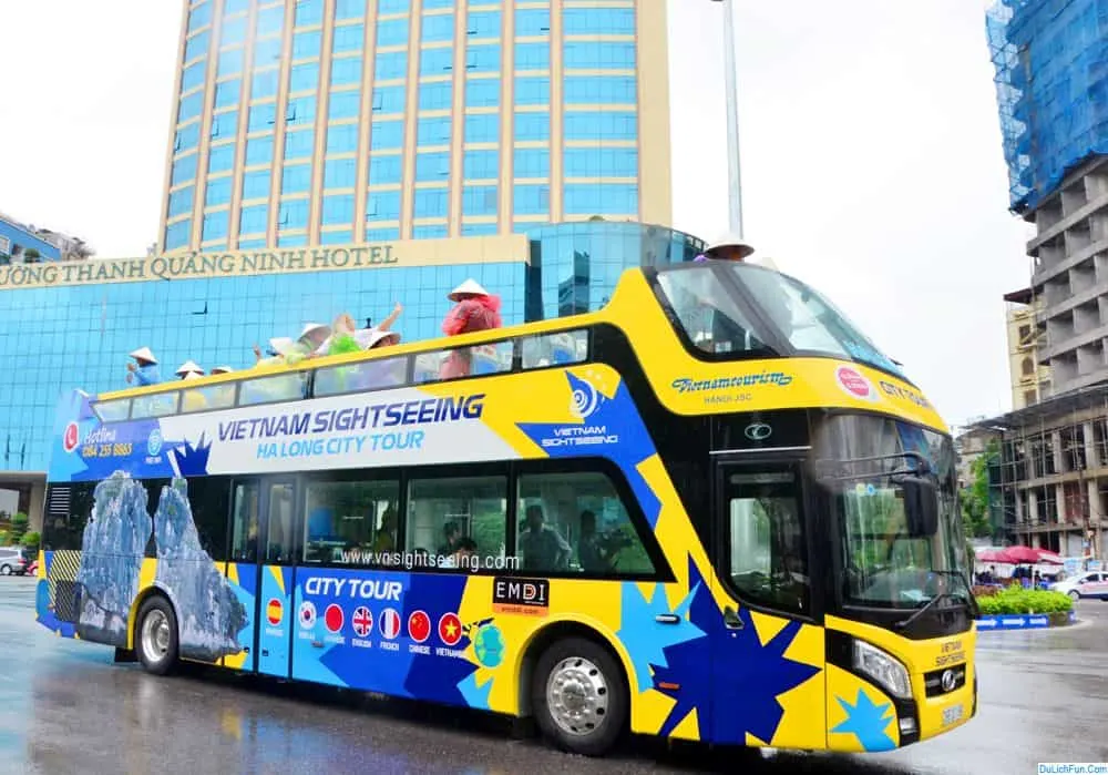 Double Decker Sightseeing Bus Tour in Ha Long from City Sightseeing 2