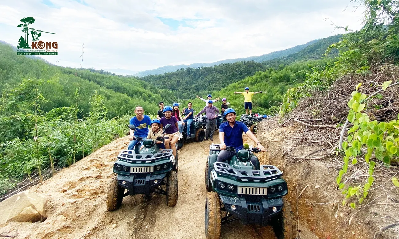 Experience driving an ATV through the forest in Nha Trang image