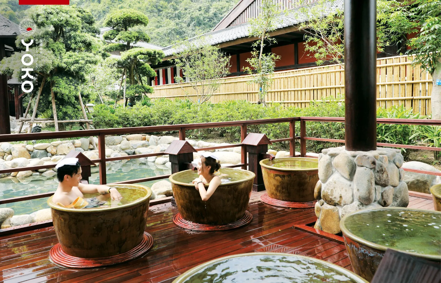 Onsen mineral bath in Quang Ninh - Yoko Onsen Quang Hanh 3