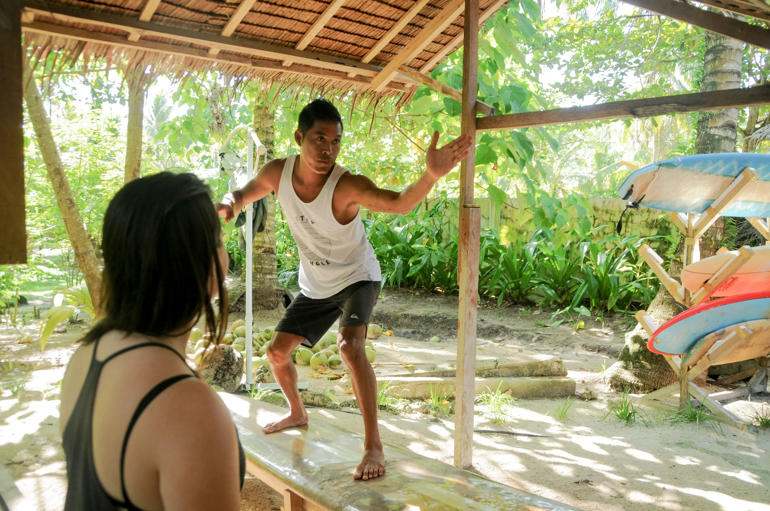 Learn to surf in Siargao Island 2