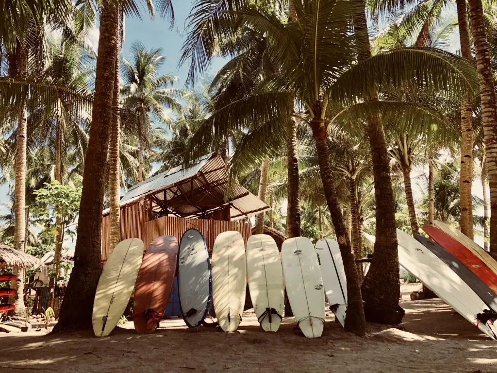 Learn to surf in Siargao Island 3