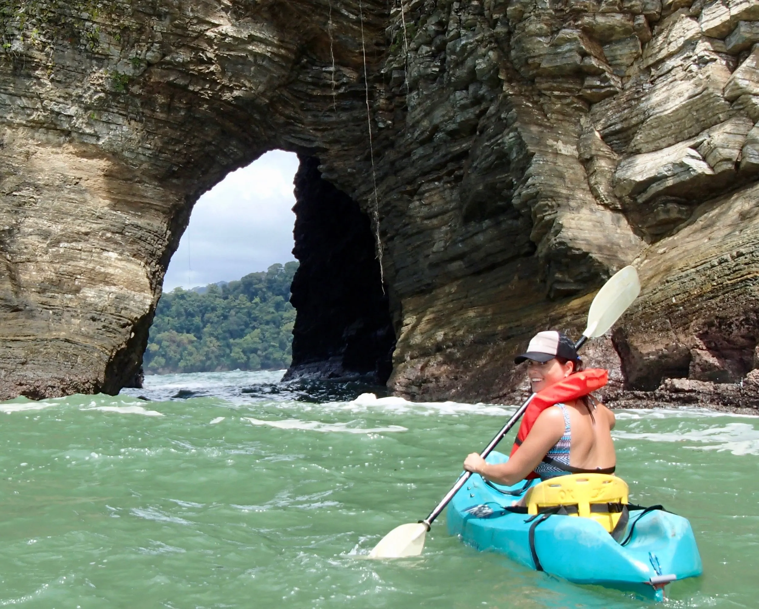 Ocean Kayaking Tour at Playa Ventanas Cave image