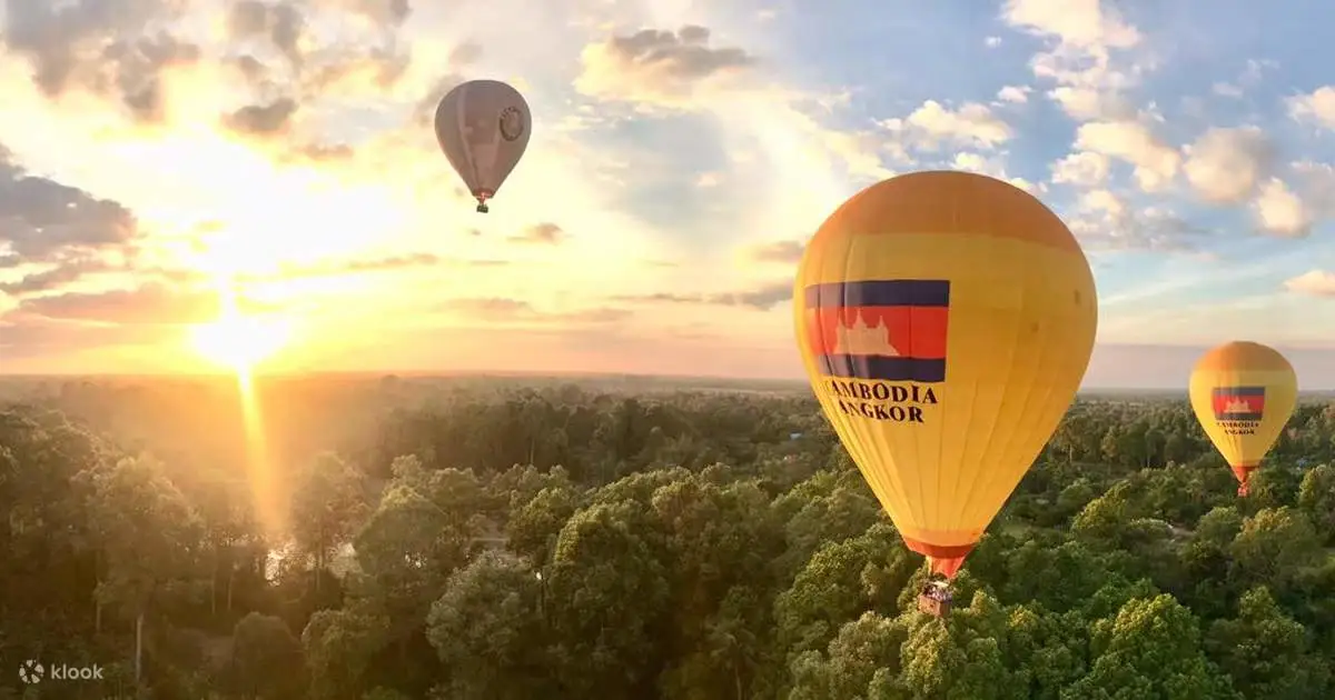 Angkor Hot Air Balloon Flying - Siem Reap image