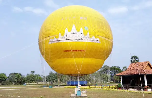 Angkor Hot Air Balloon Flying - Siem Reap 4