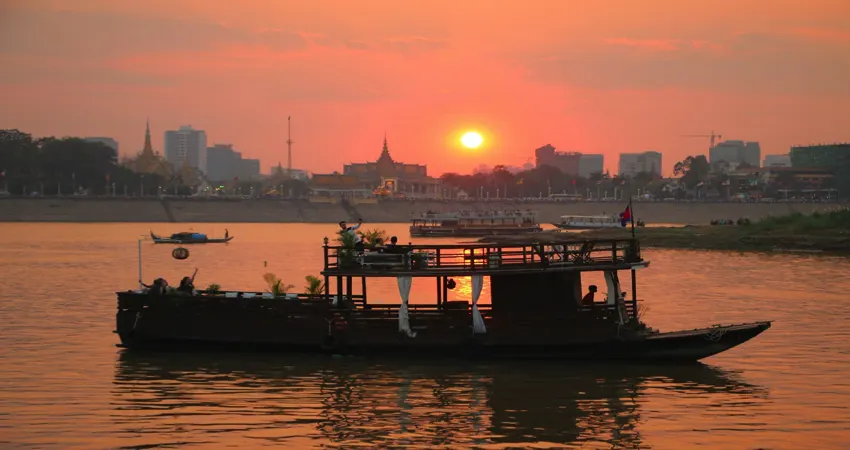 Mekong River Sunset Cruise Tour 2