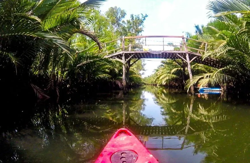 Kayaking Tour in Kampot River Cambodia 2