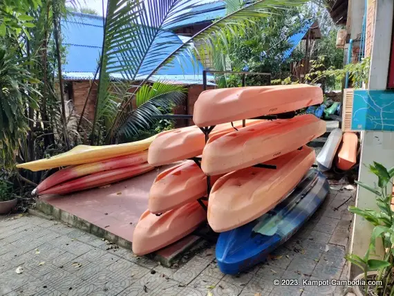 Kayak Rental in Kampot Province Cambodia 2