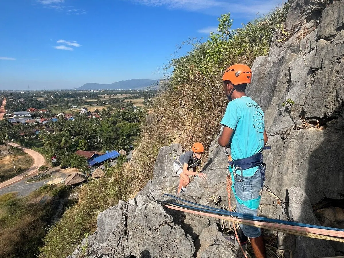 Outdoor Rock Climbing in Cambodia 3