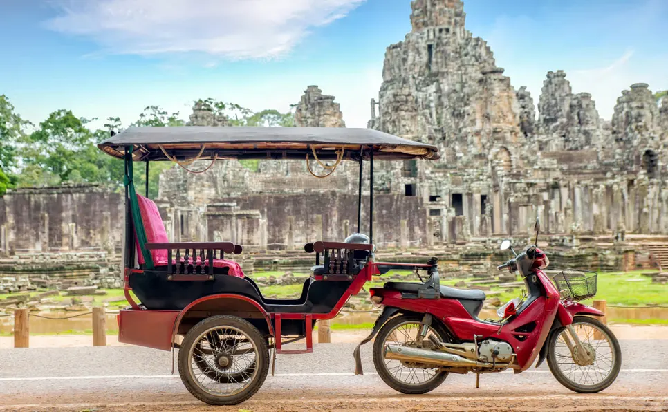 Tuk-Tuk (Remork-Motor) and Car Rentals in Cambodia image