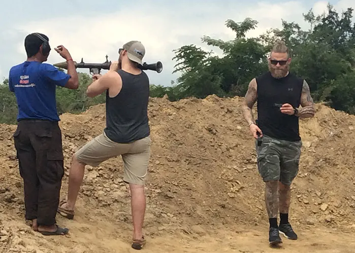 Shooting Range Activity in Phnom Penh 2