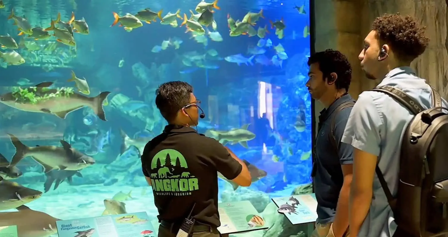 Private River Monster Tour at Angkor Wildlife and Aquarium 2