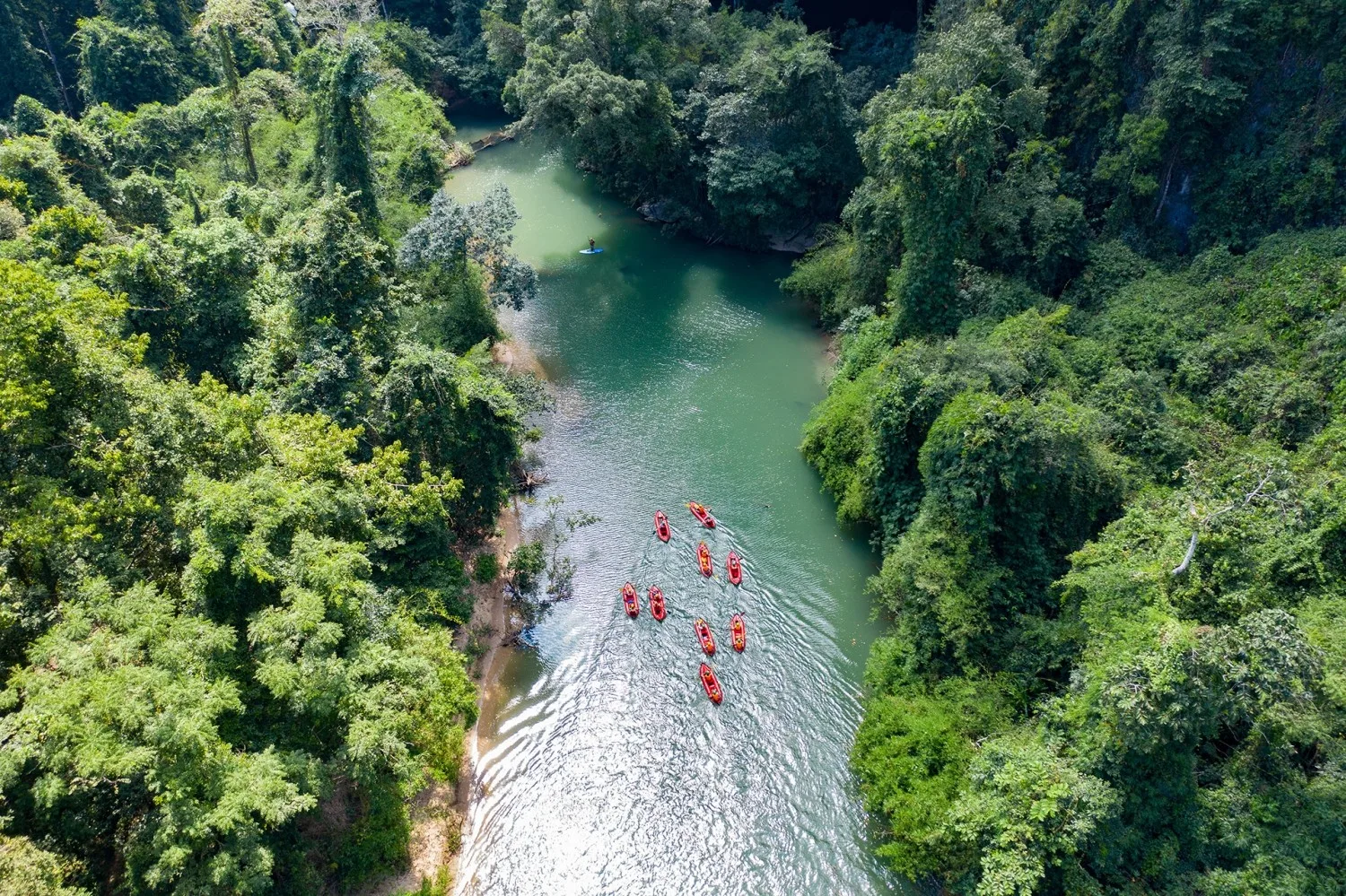 Kong Lor Cave Kayaking 3