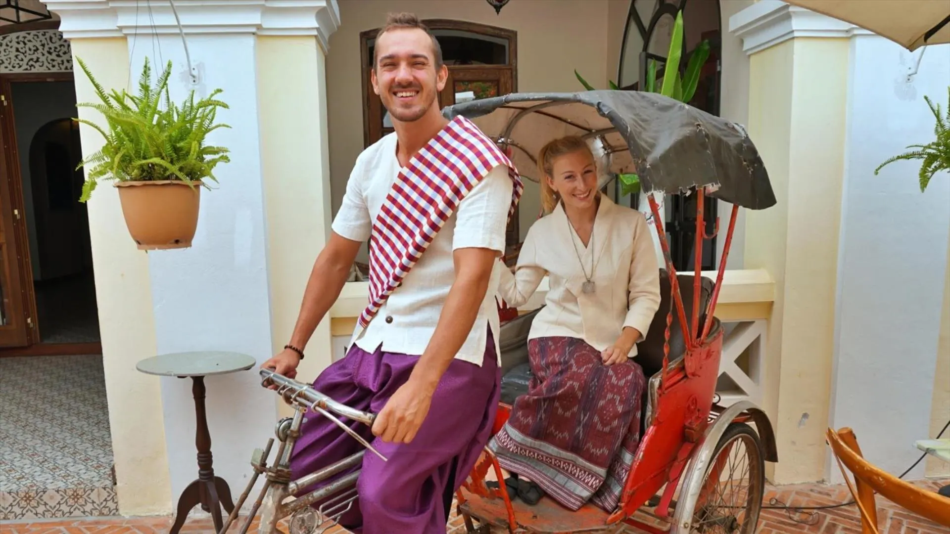 Traditional Lao Clothing Rental in Luang Prabang image