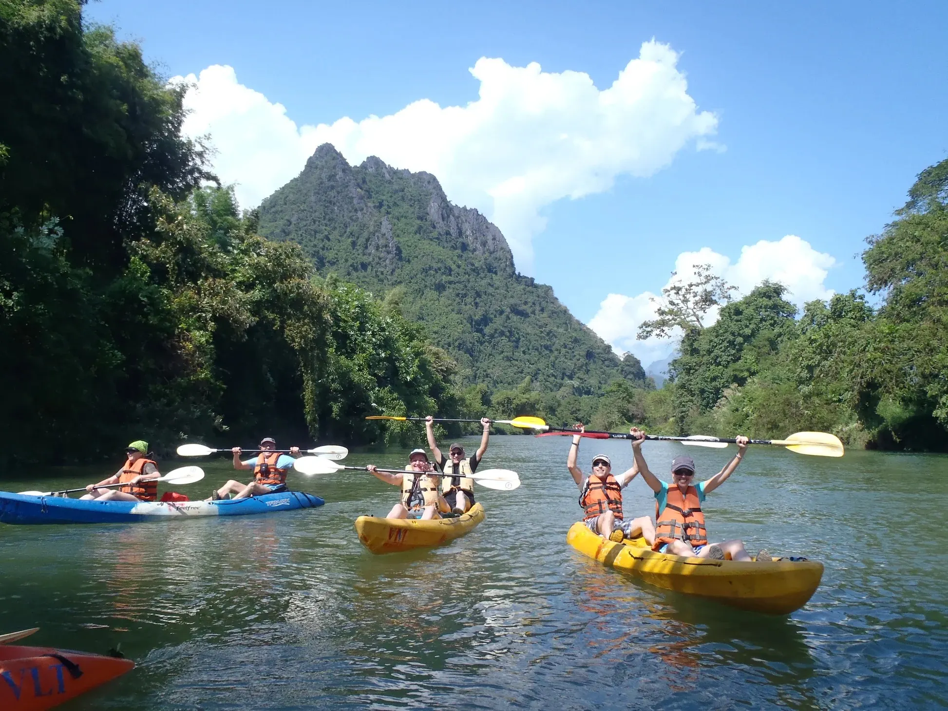 Zipline and Kayaking Adventure in Vang Vieng 4