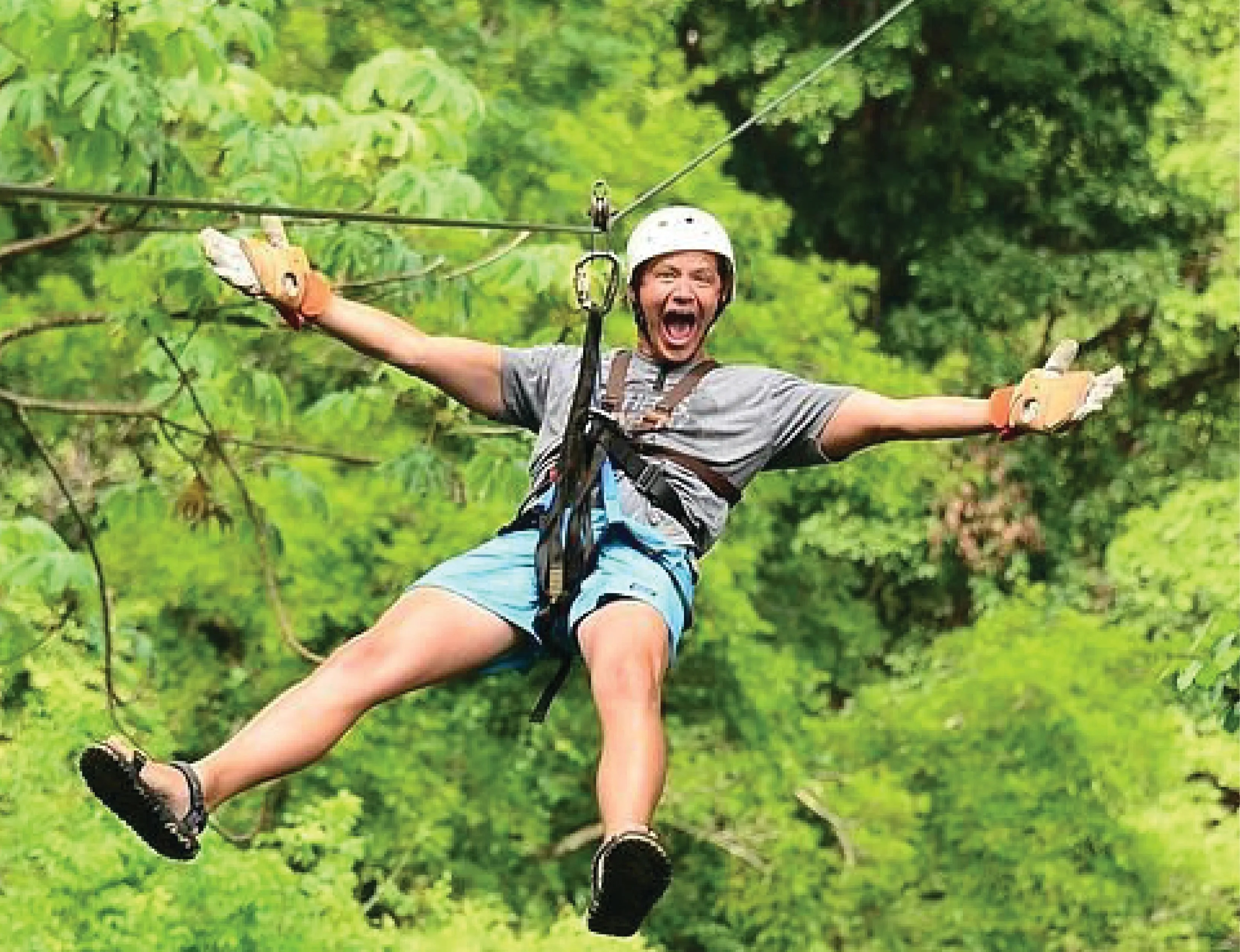 Zipline and Kayaking Adventure in Vang Vieng image