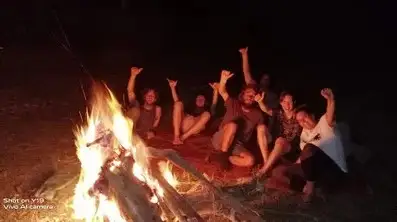 Nam Song River Romantic Sunset with Riverside BBQ & Bonfire 3