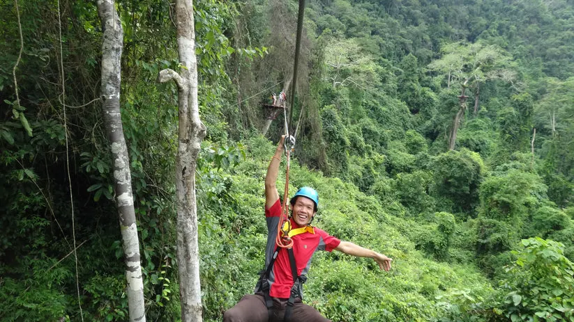 Zipline and Blue Lagoon 1 Tour in Vang Vieng 3