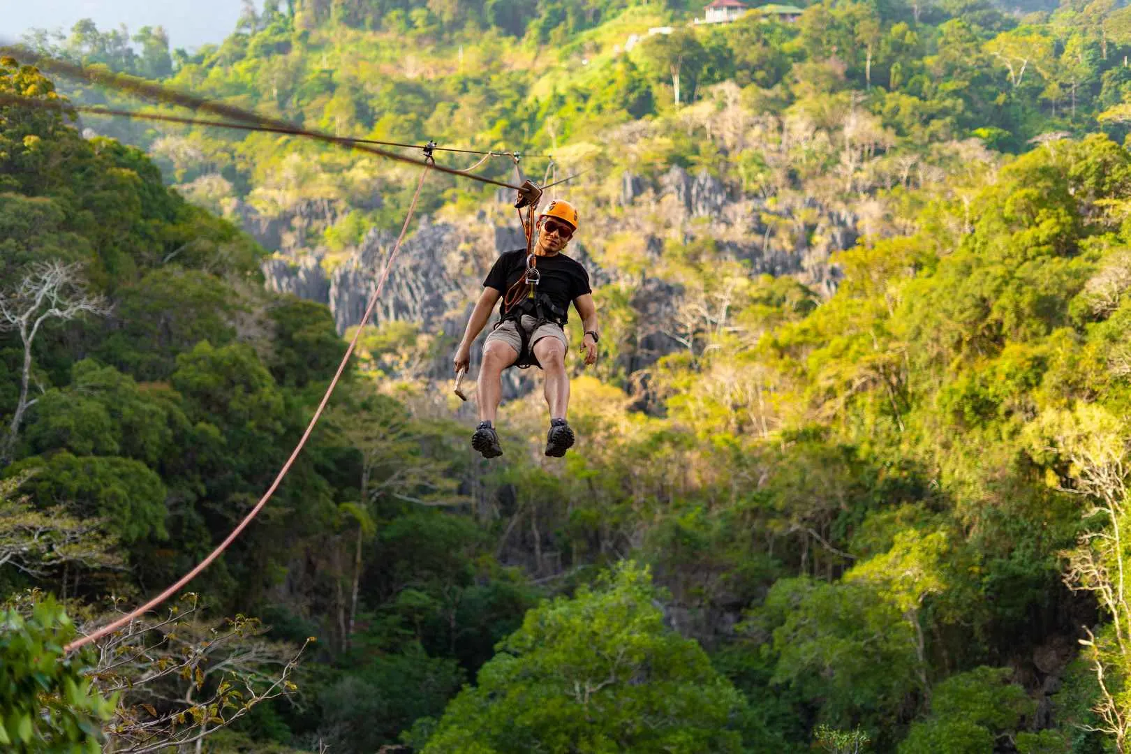 Zipline and River Tubing in Vang Vieng 3