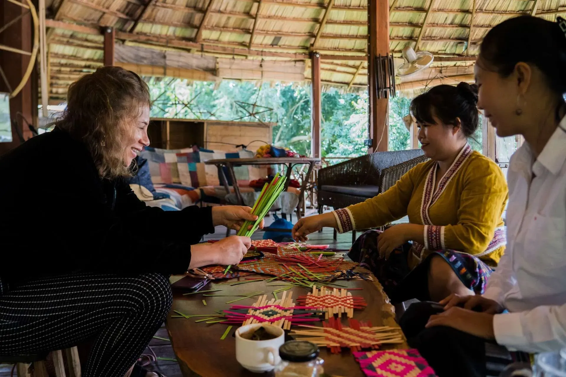 Bamboo Weaving Workshop in Luang Prabang 2