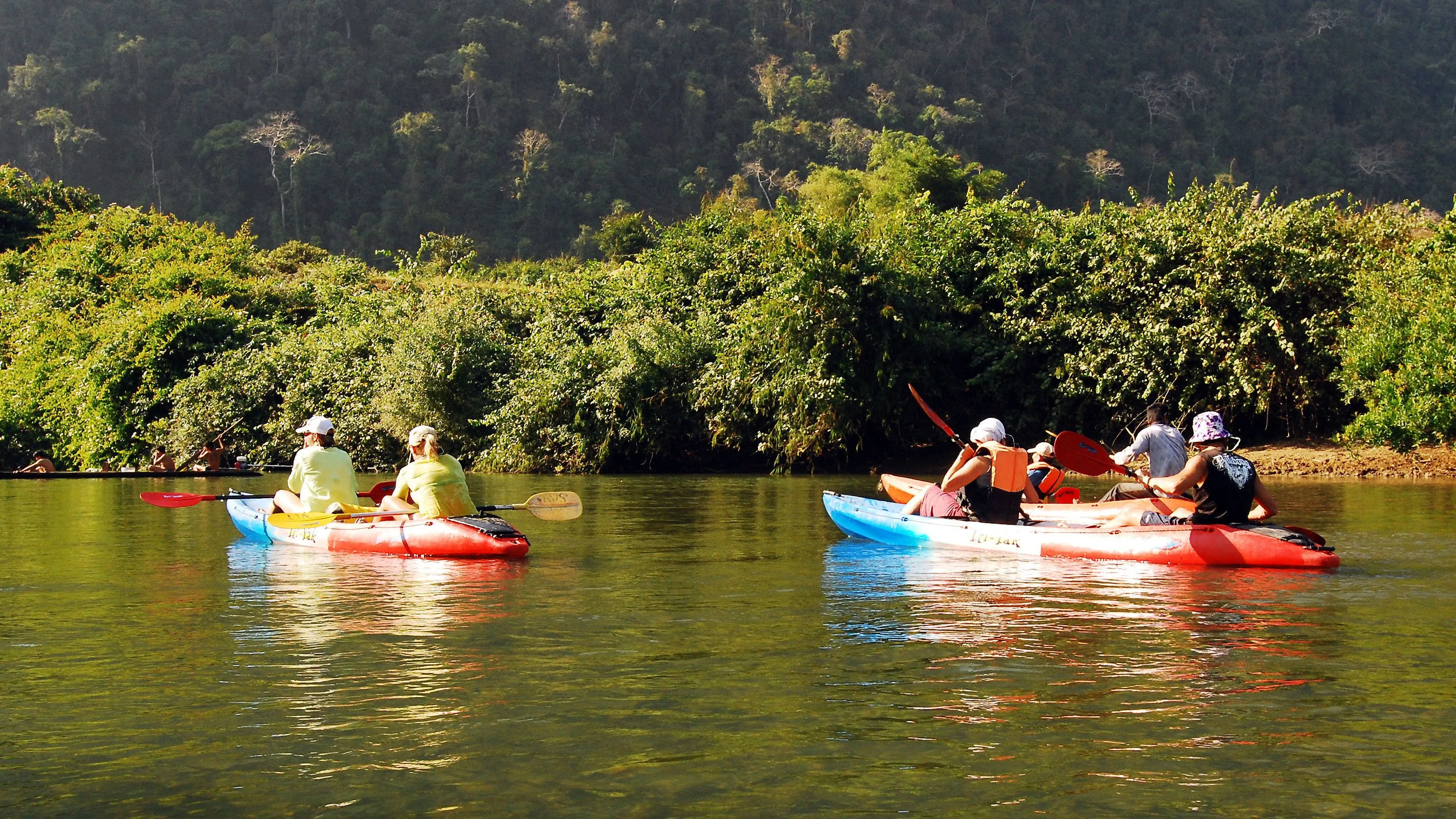 Biking and Kayaking to Tad Sae Waterfall in Luang Prabang 2