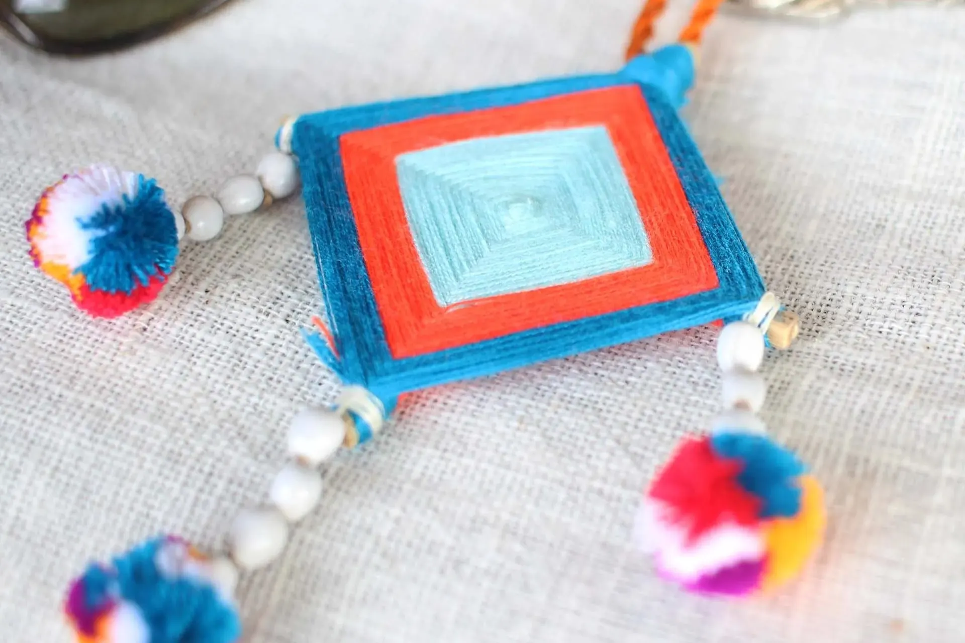 Tai-Leu Dream Catcher Workshop in Luang Prabang 3