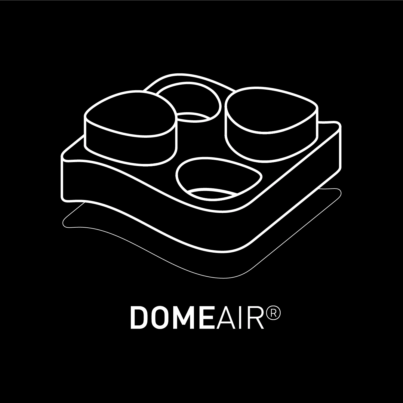 DomeAir® テクノロジーのマイクロドーム構造