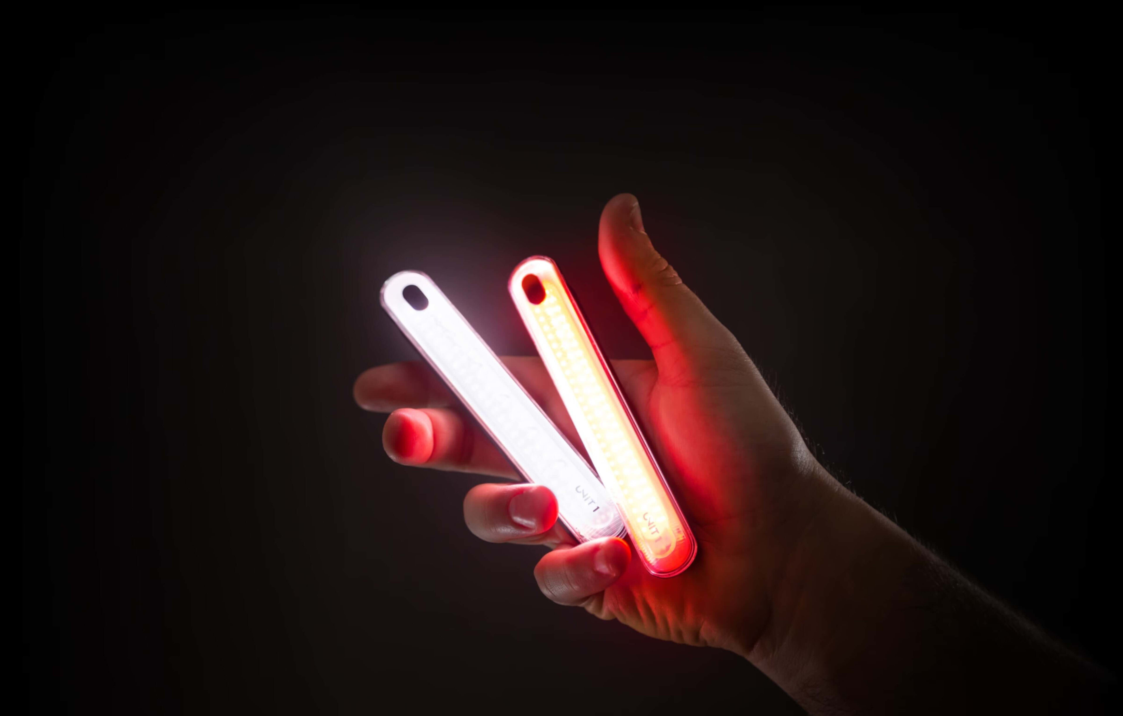 Hand holding Smart Lights