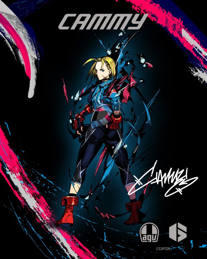 AGV × STREET FIGHTER 6 CAMMY