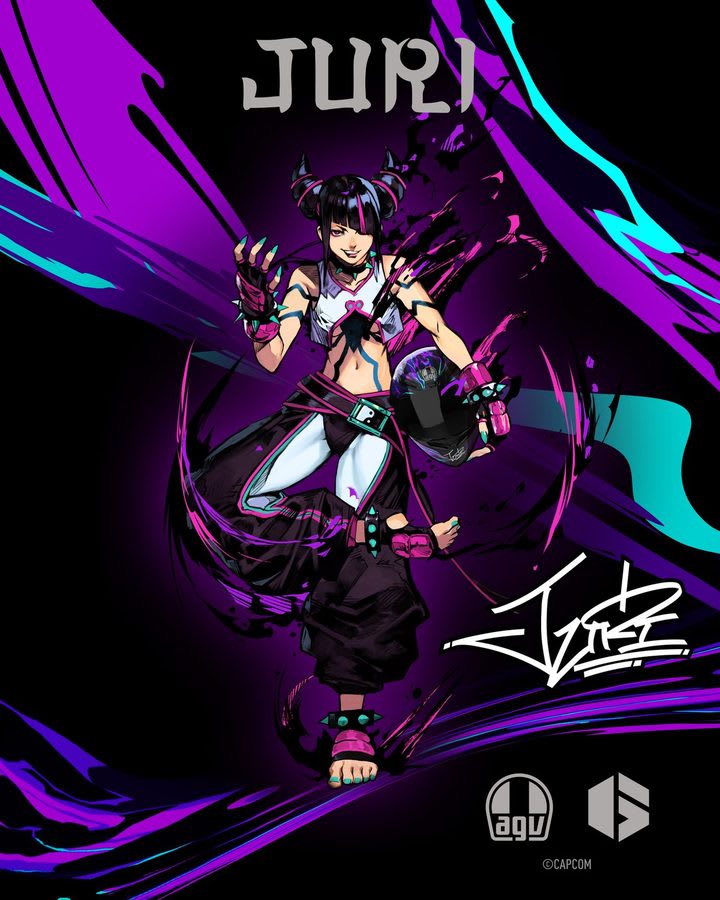 AGV × STREET FIGHTER 6 JURI