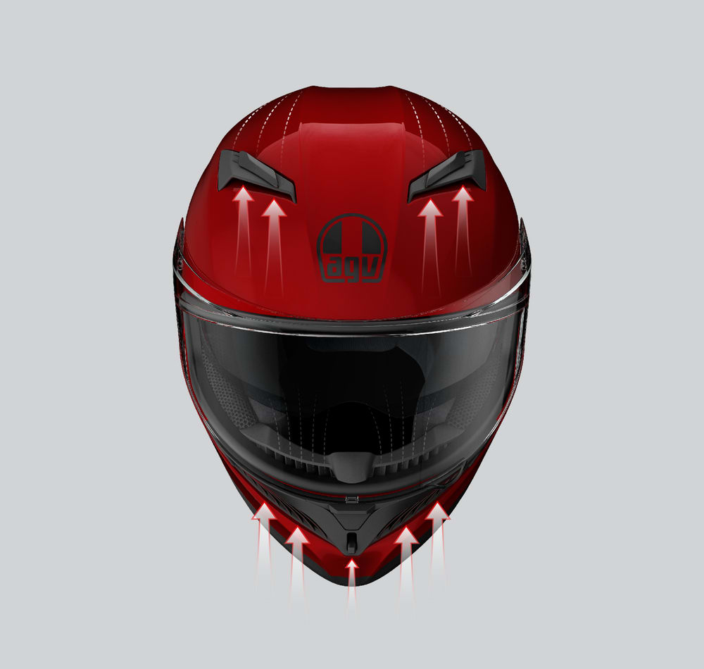 AGV K3フルフェイスヘルメット AGVを代表するフルフェイスストリートヘルメット [K3] の魅力を