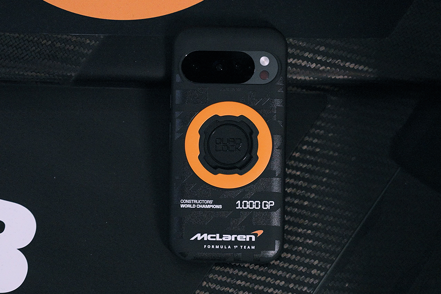 McLaren 1000GPを記念したMcLaren x Quad Lockのビジュアル