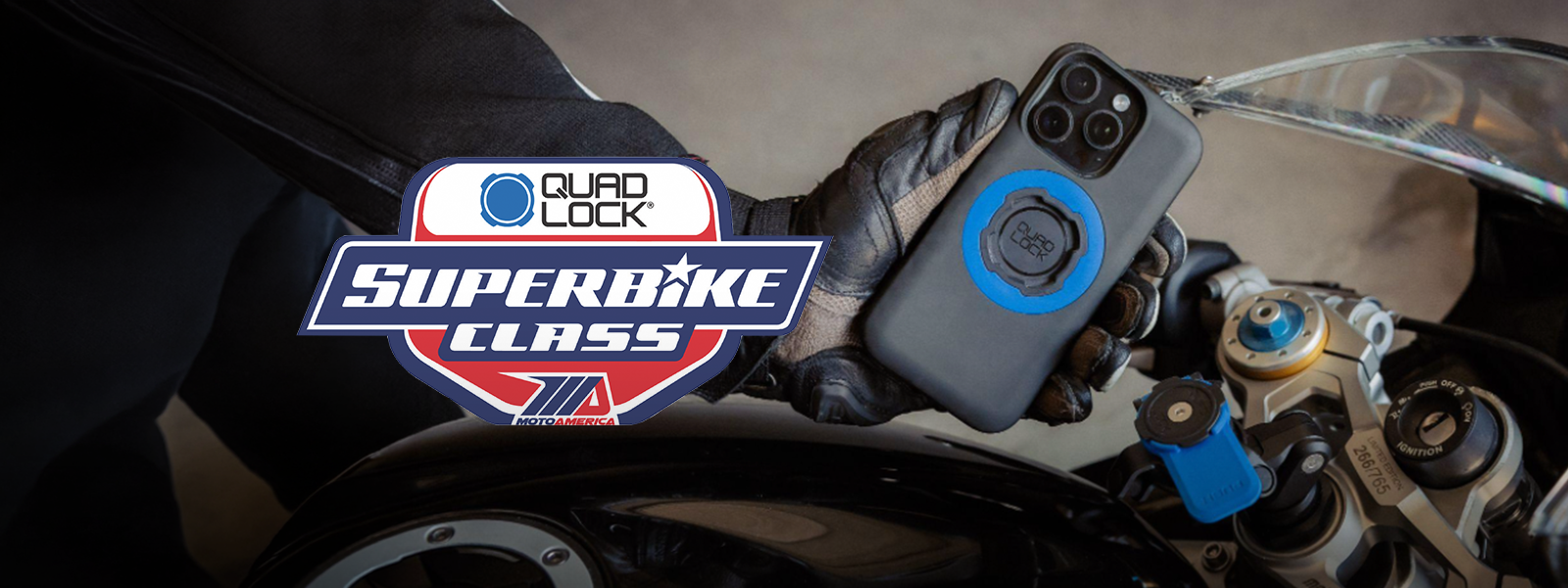 Quad LockがMotoAmerica Superbike Championshipのタイトルスポンサーに就任