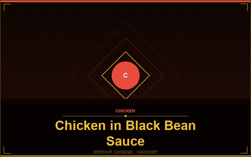 Chicken in Black Bean Sauce